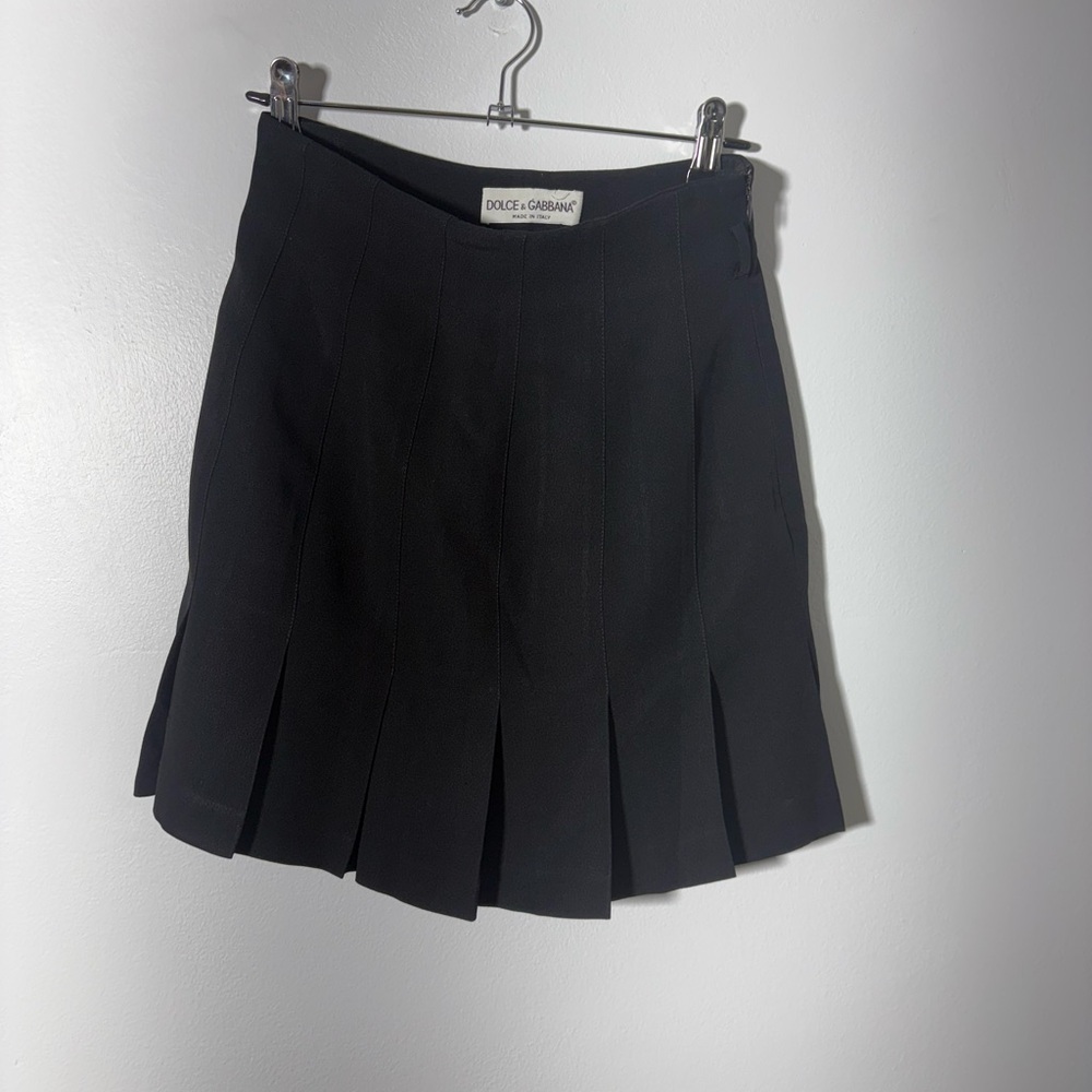 Dolce & Gabbana Black Mini Skirt